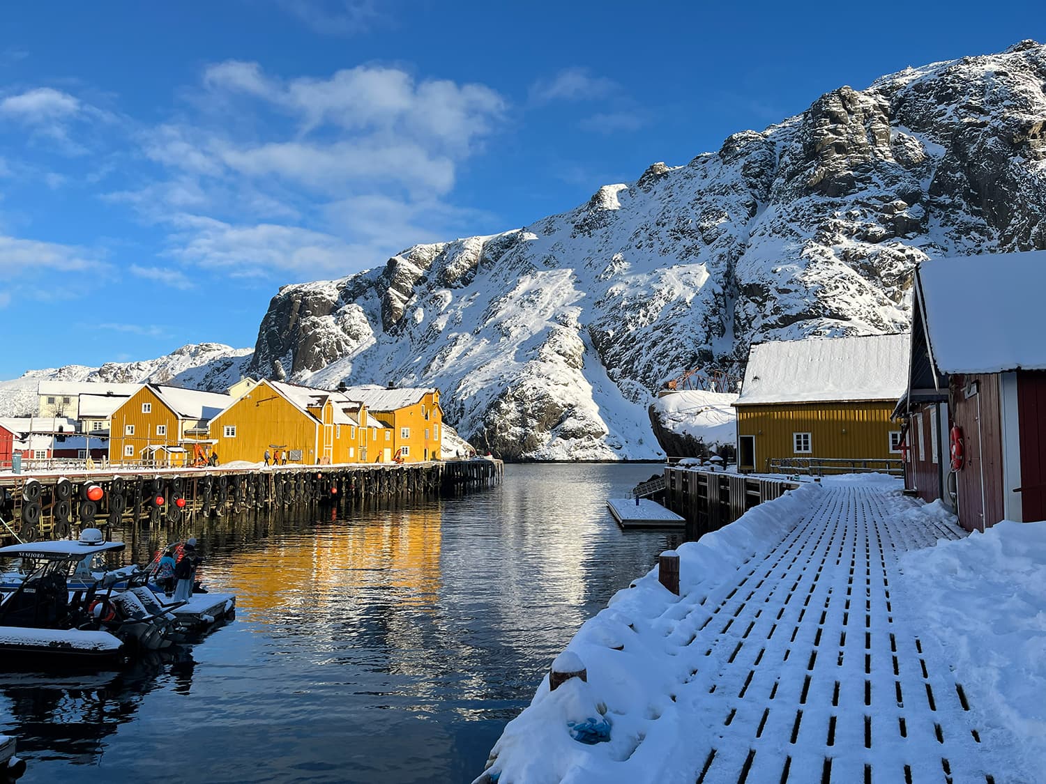 Nusfjord · Ramberg · Fredvang · Haukland